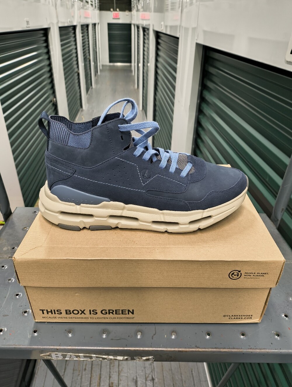 Clarks Men's NXE Hi Navy